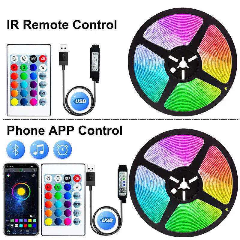 5050 RGB LED Desk Light Strip