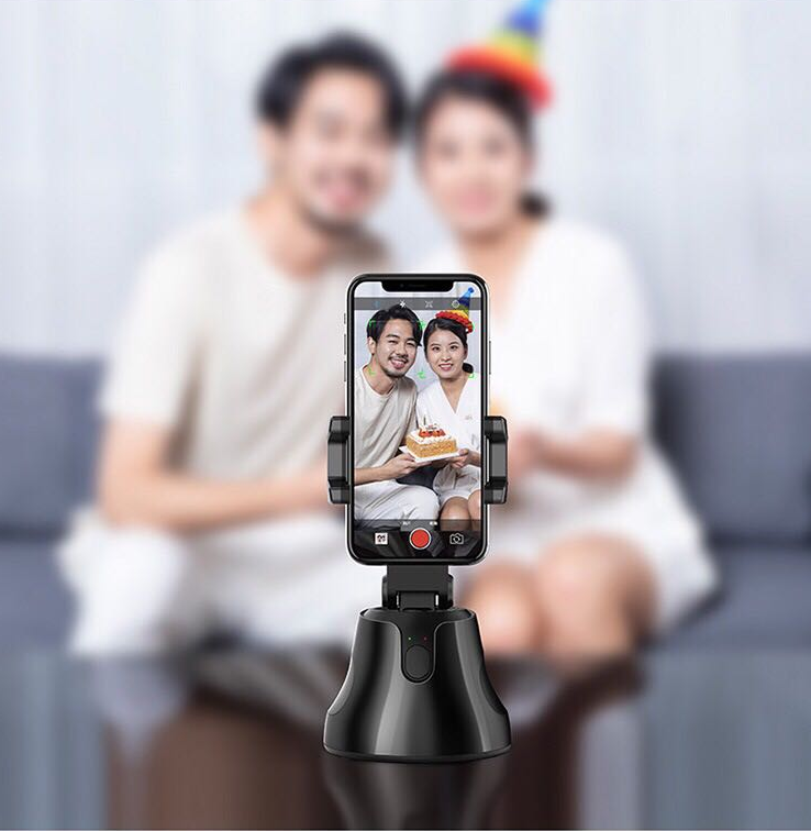SpinShot 360° Phone Gimbal – Auto-Tracking Stabilizer for Solo Creators