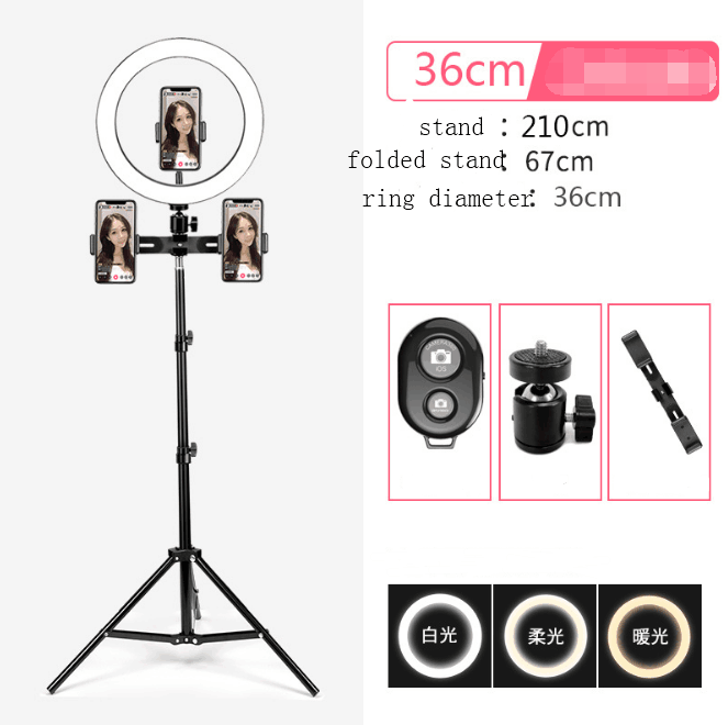 GlowRing Studio Ring Light with Tripod – for Video Calls, Streams & Content