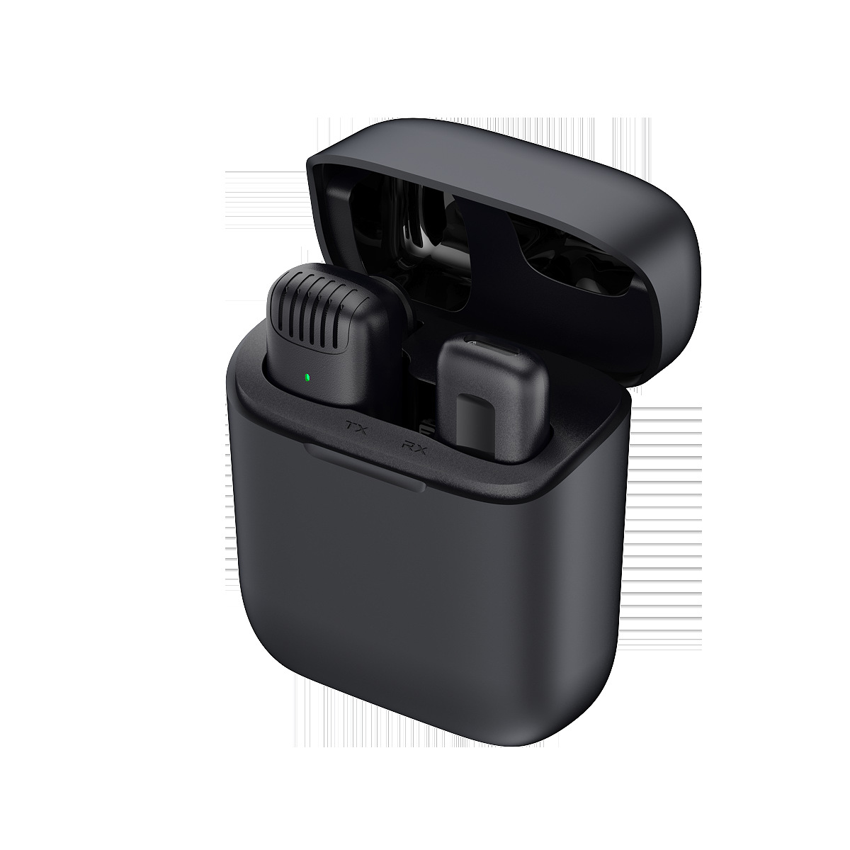ClipCast Pro Wireless Lavalier Mic – Charging Case for Creators & Calls